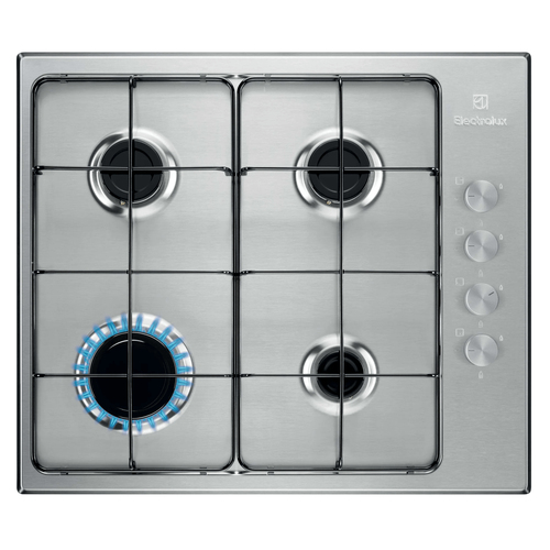 Electrolux KGS6404SX Нержавеющая сталь Встроенный 60 cm Газовый 4 зона(ы)