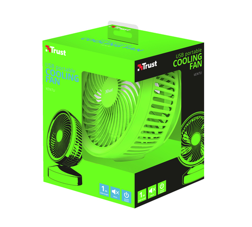 Trust 22581 household fan Green – image 4