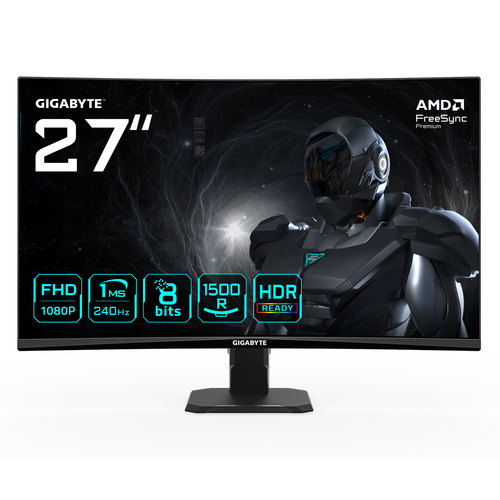 GIGABYTE GS27FC2 монитор для ПК 68,6 cm (27") 1920 x 1080 пикселей Full HD LED Черный