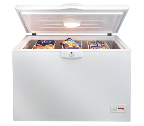 Beko CF1300APW Freestanding Chest Freezer with Freezer Guard – image 2