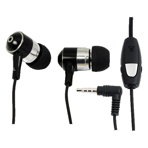 LogiLink HS0020 headphones/headset Wired In-ear Black