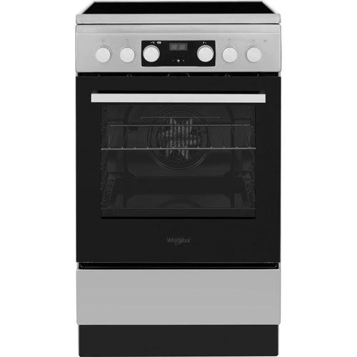 Whirlpool WS5V8CCXE Freestanding cooker Electric Zone induction hob Stainless steel