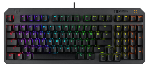 Asus Tuf Gaming Keyboard K3 Gen II - Black - 90MP0390-BKEA01 - image 1