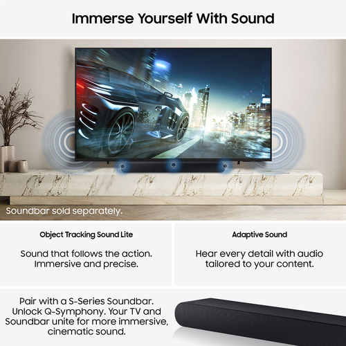 Samsung Q6F 85" 4K Ultra HD Qled Smart TV [2025] - QE85Q6F, Black - image 4