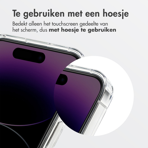 Accezz Gehard Glas Privacy SH00089403 - Screenprotector + Applicator, afbeelding 7