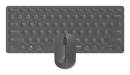 Hama 9600M клавиатура Мышь входит в комплектацию Офисная QWERTZ Немецкий Серый