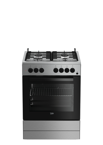 Beko FSS61DXMM Freestanding cooker Electric Gas Stainless steel