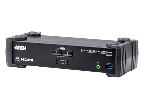 ATEN CS1822-AT-E KVM switch Black – image 1