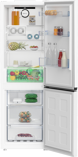 Beko Pro HarvestFresh AeroFlow CNG6686VW 60/40 Fridge Freezer - White - image 3