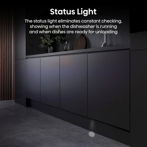 Hisense HV673A60UK Full-size Fully Integrated WiFi-enabled Dishwasher, Silver/Grey - image 8