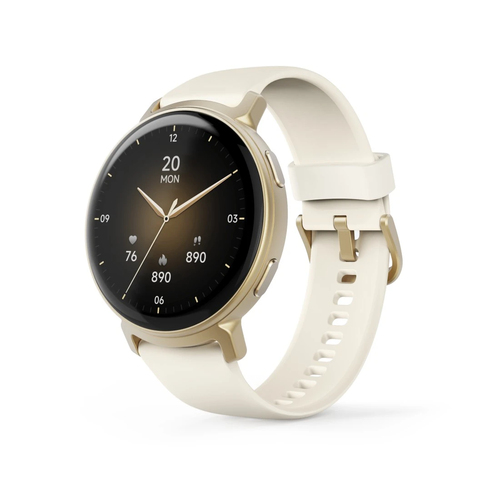 Hama 00178641 smartwatch / sport watch 3,35 cm (1.32") AMOLED 43 mm Аналоговый 466 x 466 пикселей Сенсорный экран Золото GPS (спутниковый)