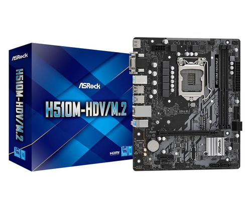 Ernitec E-H510M-HDV/M.2 motherboard Intel H510 LGA 1200 (Socket H5) micro ATX