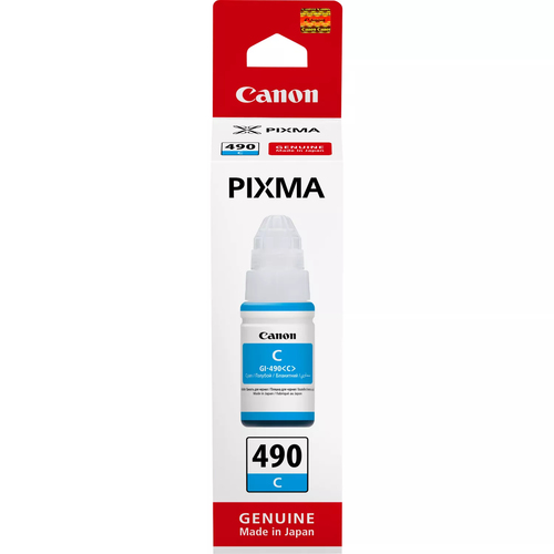 Original Canon GI-490 Cyan Ink Bottle - image 2