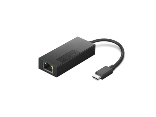 Lenovo 4X91H17795 док-станция для ноутбука RJ-45 Черный
