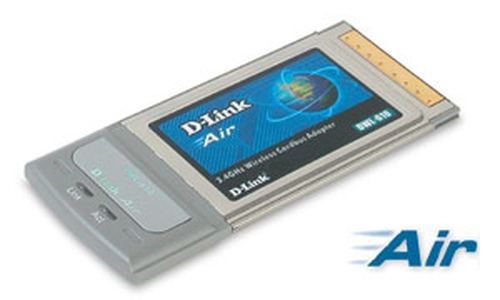 D-Link 802.11b Wireless LAN CardBus Adapter