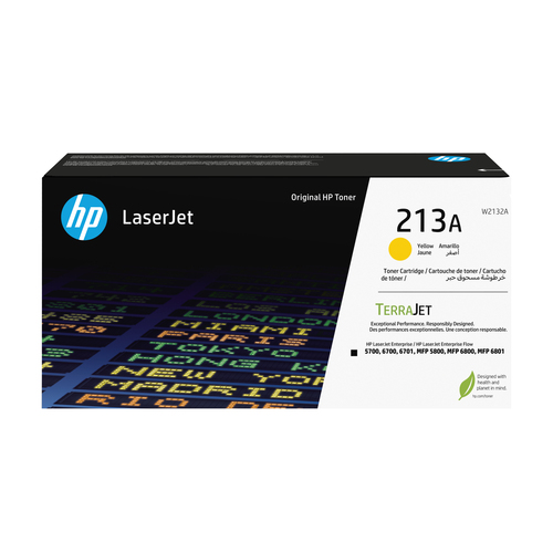 Original HP 213A Yellow Toner Cartridge (W2132A) - image 1