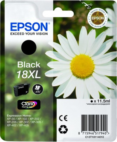 Epson 18XL – Cartuccia nero originale (Margherita)