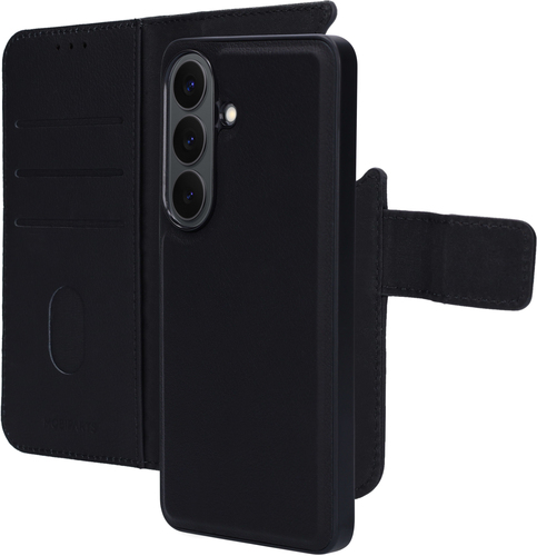 Mobiparts Leather 2 in 1 Wallet Case Samsung Galaxy S26 Black (MagSafe Compatible) – image 1