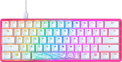 HyperX 60 Alloy Origins Pink HX Red Gaming Keyboard – image 9