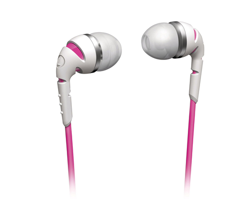 Philips O'Neill SHO2300WT/00 headphones/headset Wired In-ear Pink, White