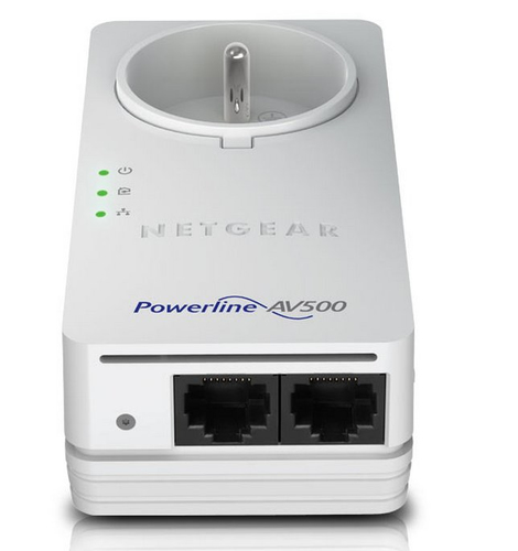 NETGEAR XAVT5602 PowerLine network adapter 500 Mbit/s Ethernet LAN White 3 pc(s)