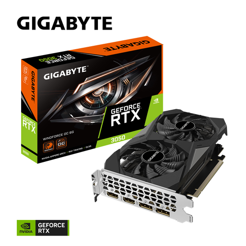 Tarjeta de Video GIGABYTE GV-N3050WF2OC-6GD