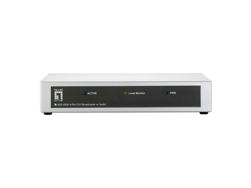 LevelOne 4-Port DVI Transmitter with Audio – image 3