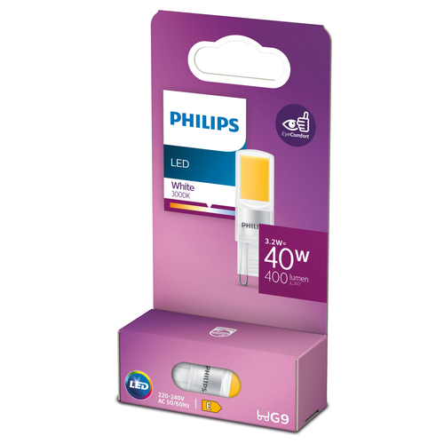 Philips 8719514303775 LED лампа Белый 3000 K 3,2 W G9 E