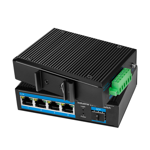 Logilink 4-Port Gigabit Ethernet Switch 1000Mbit/s +1 SFP PT, afbeelding 2