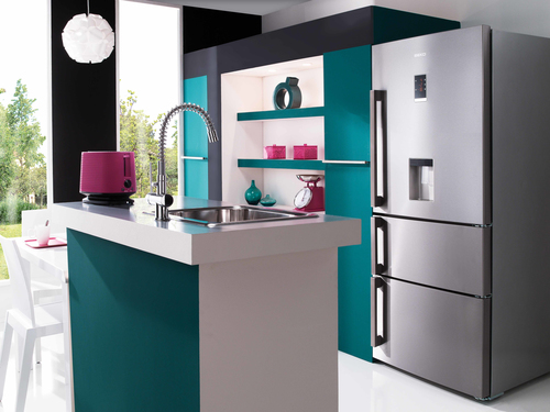 Beko CN151920DX fridge-freezer Freestanding – image 2