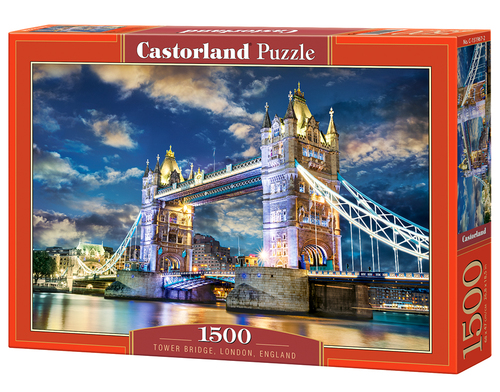 Castorland Tower Bridge, London, England Составная картинка-головоломка 1500 шт Пейзаж