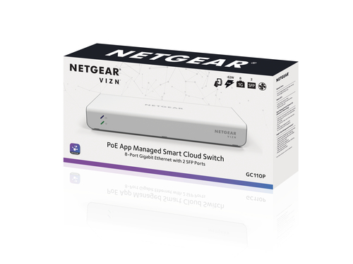 NETGEAR GC110P Managed Gigabit Ethernet (10/100/1000) Power over Ethernet (PoE) Grey – image 9