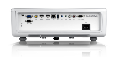 Dell S518WL Short throw projector 3200 ANSI lumens DLP WXGA (1280x800) 3D White – image 9