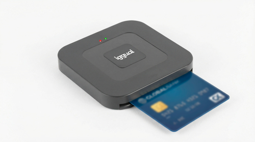 iggual IGG320723 smart card reader USB USB Type-C Black – image 7