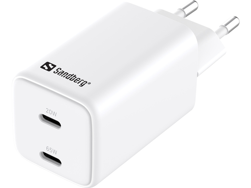 Sandberg AC Charger USB-C PD65W EU 3M – image 2