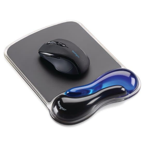 Kensington Duo Gel Mouse Pad Wrist Rest Musemåtte med håndledsstøtte
