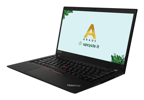 upcycle it Lenovo ThinkPad T14s Gen 2 AMD (Refurbished) A AMD Ryzen™ 5 5600U Ноутбук 35,6 cm (14") Full HD 16 GB LPDDR4x-SDRAM 256 GB Твердотельный накопитель (SSD) Windows 11 Pro Черный Северные страны
