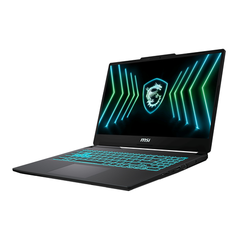 MSI Cyborg 15 BLACK EDITION A13VEO-2486NL Intel® Core™ i5 i5-13420H Ноутбук 39,6 cm (15.6") Full HD 16 GB DDR5-SDRAM 512 GB Твердотельный накопитель (SSD) NVIDIA GeForce RTX 4050 Wi-Fi 6E (802.11ax) Windows 11 Home Черный