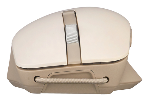 Asus SmartO MD200 Silent Plus Wireless Optical Mouse - Oat Milk, Cream - image 2