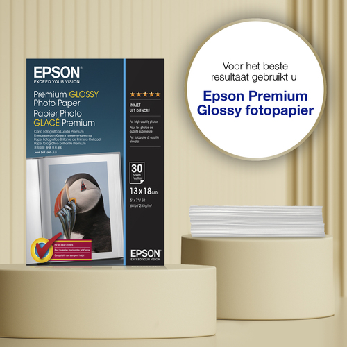 Epson Premium Glossy Fotopapier 30 Bögen (13 x 18) – Foto 2 von 7