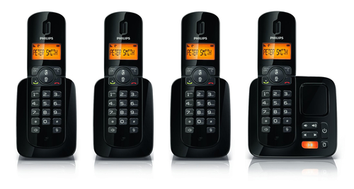 Philips BeNear CD1864B/NL telephone DECT telephone Caller ID Black – image 3
