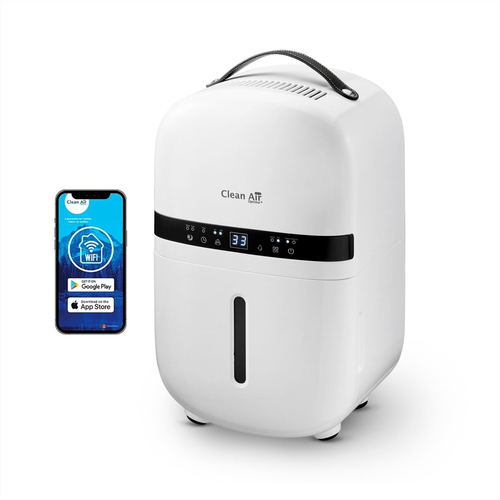 Clean Air Optima CA-702 Smart luchtontvochtiger Luchtontvochtiger Wit