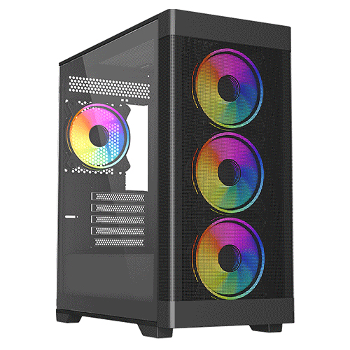 VIDA ZEPHYR V2 MATX BLACK ARGB CASE