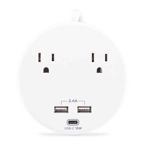 CYBERPOWER P205UC SURGE 800V 5FT CORD 5-15P WHITE