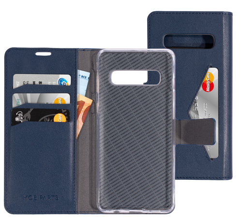Mobiparts Classic Wallet Case Samsung Galaxy S10 Blue