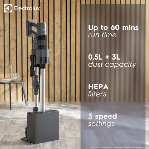 Electrolux Dustaway Cordless Stick Vacuum Cleaner with Auto-Empty Station - Grey Grey - image 2