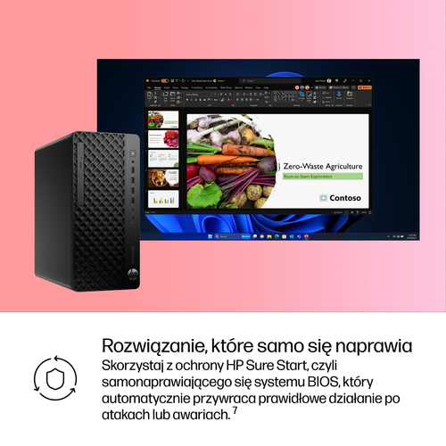 HP Inc. Komputer EliteDesk 8 Tower G1i U7-265 1TB/16GB/W11P      A55S0ET