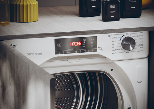 Haier Series 4 Hdbi H7A2TBEX-80 Integrated WiFi-enabled 7 kg Heat Pump Tumble Dryer, White - image 8