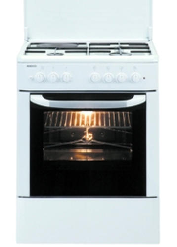 Beko CS62113P cooker Freestanding cooker Electric Combi White