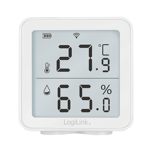 LogiLink Smart thermo-hygrometer Trådløs Indendørs